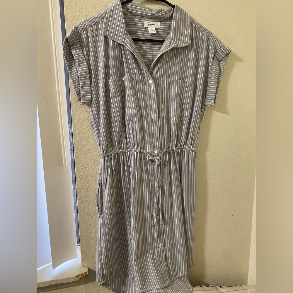 Ladies striped dress